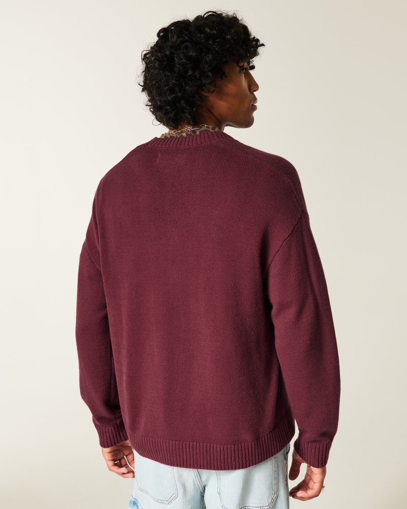 Boxy Crew Sweater