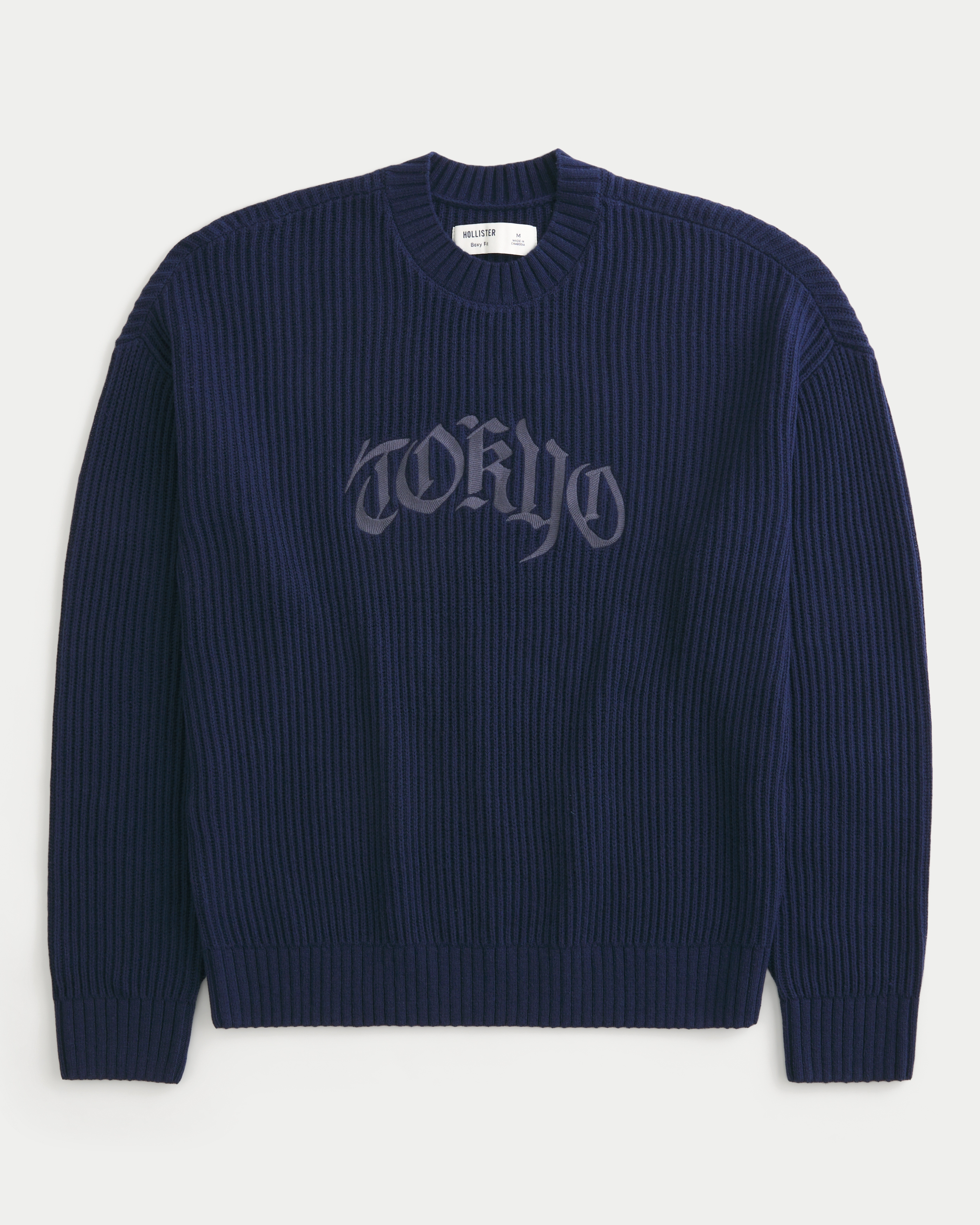 Hollister Boxy Tokyo Graphic Crew Sweater | Liberty Center