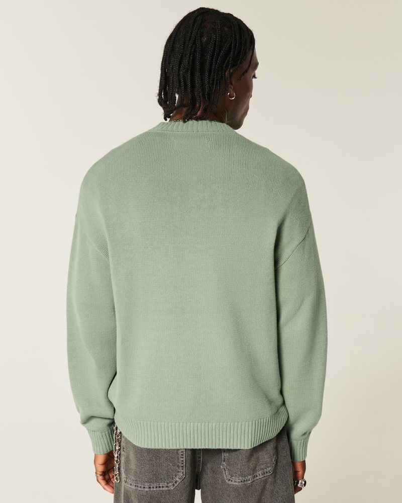 Boxy Crew Sweater
