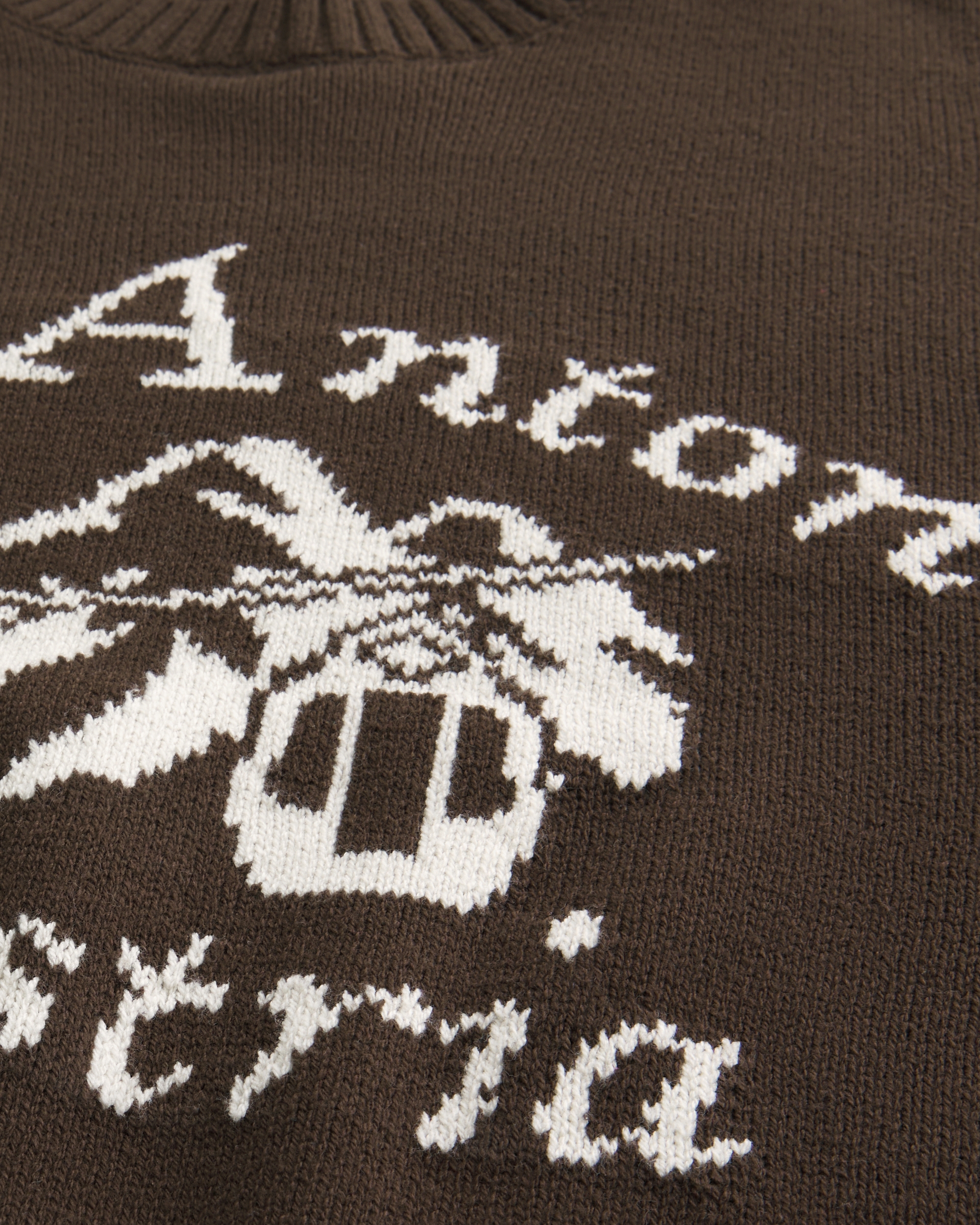 Boxy St. Anton Austria Graphic Crew Sweater