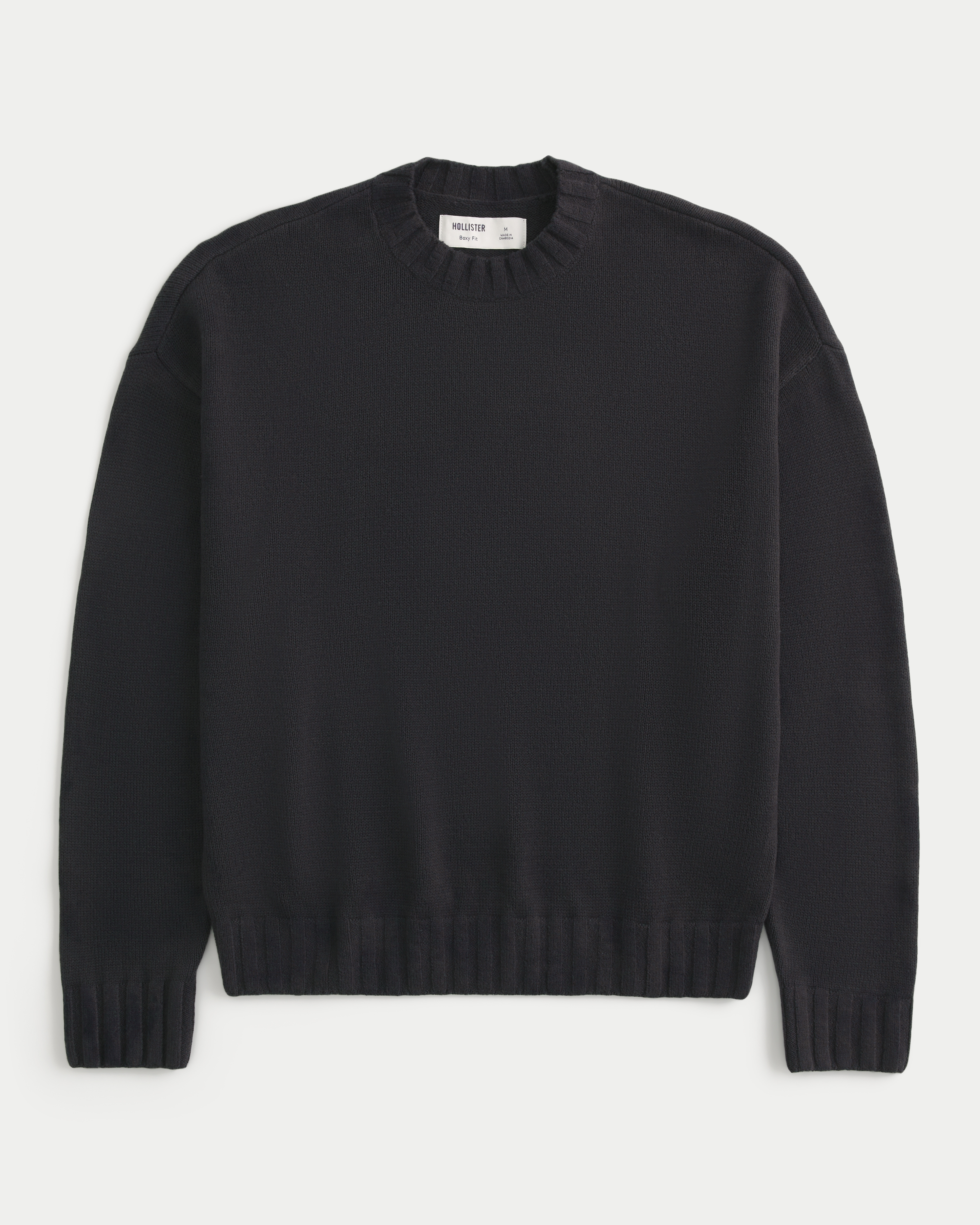 Boxy Crew Sweater