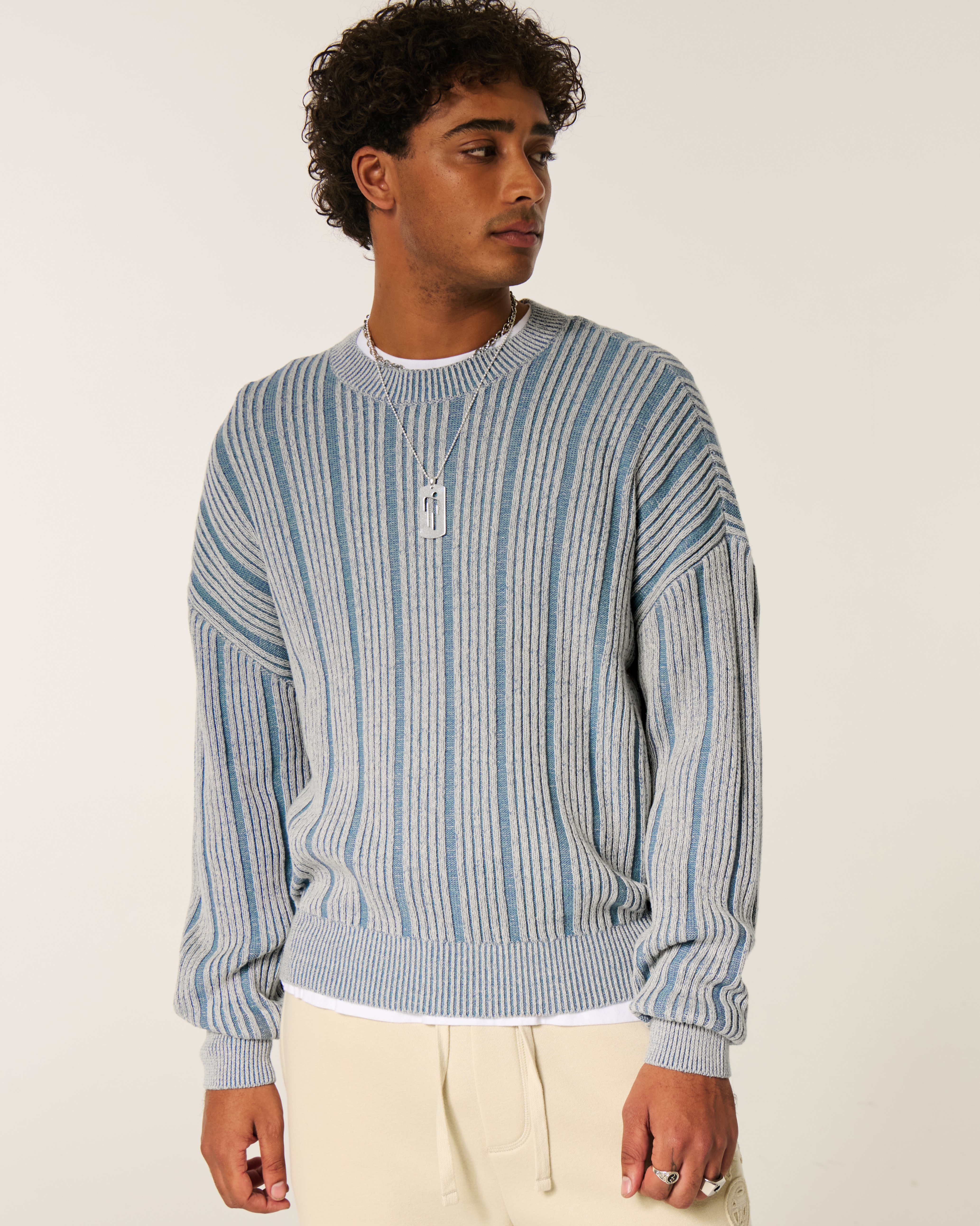 Boxy Crew Sweater