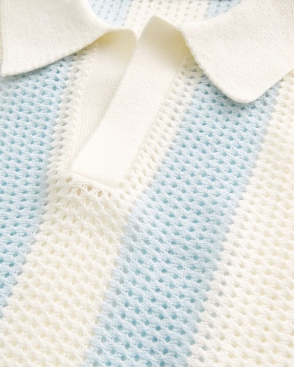 CLESSTE SLUB PILE KNIT POLO ニットポロ CLESSTE SLUB PILE KNIT POLO COLOR:CHARCOAL/BROWN/IVORY SIZE:1/2 12