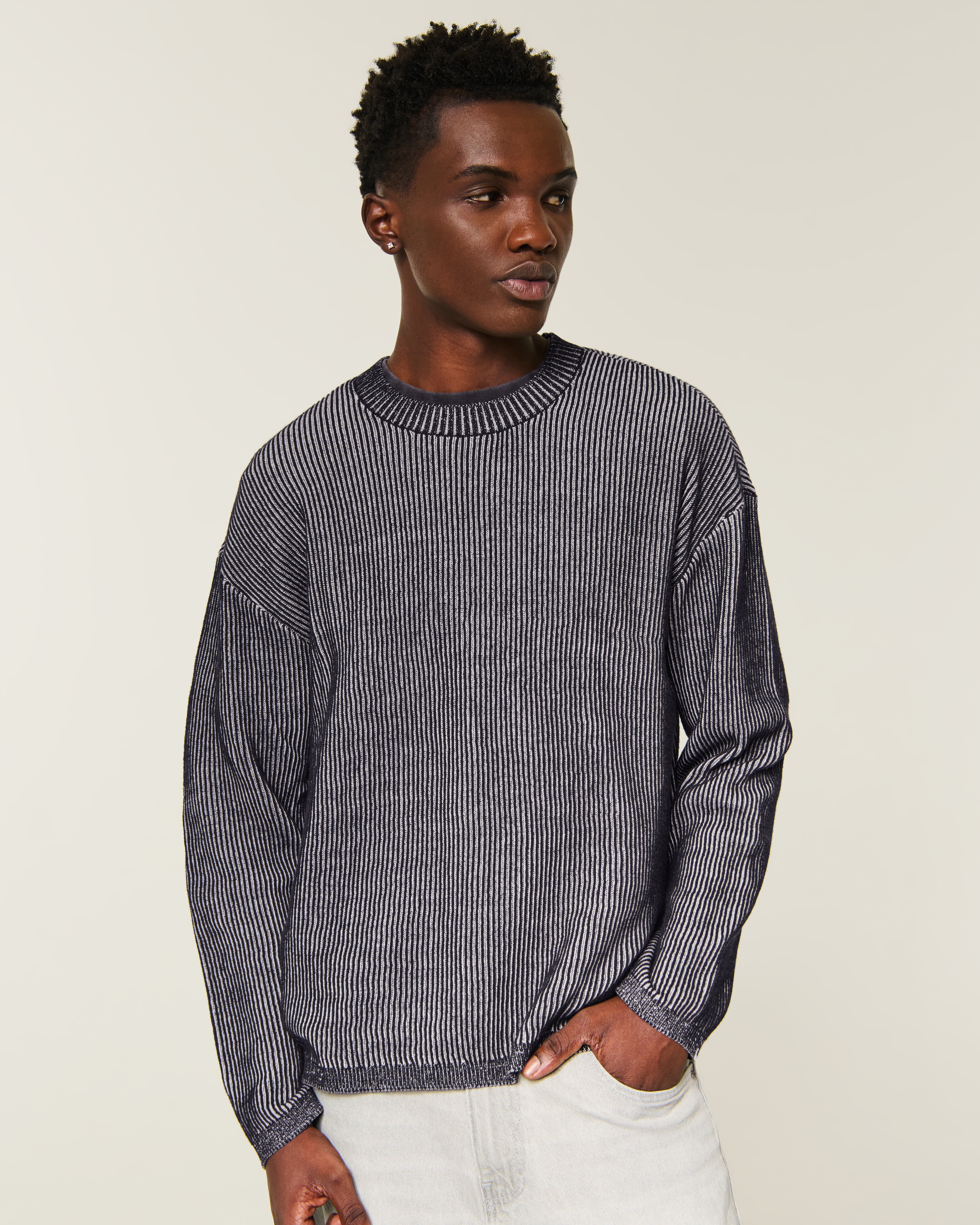 Boxy Crew Sweater