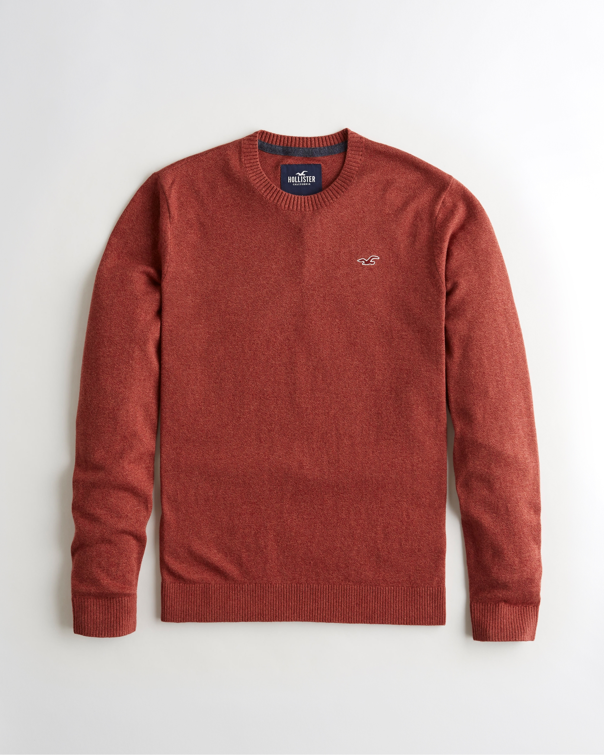 red sweater hollister