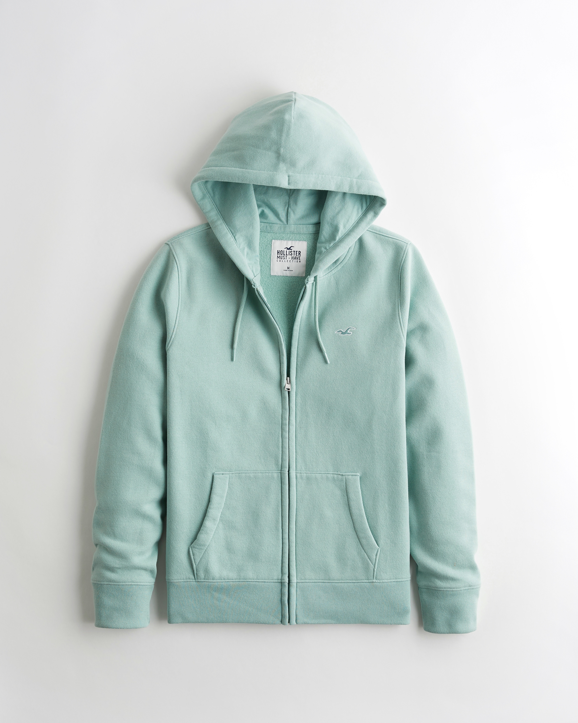 hollister hoodie green