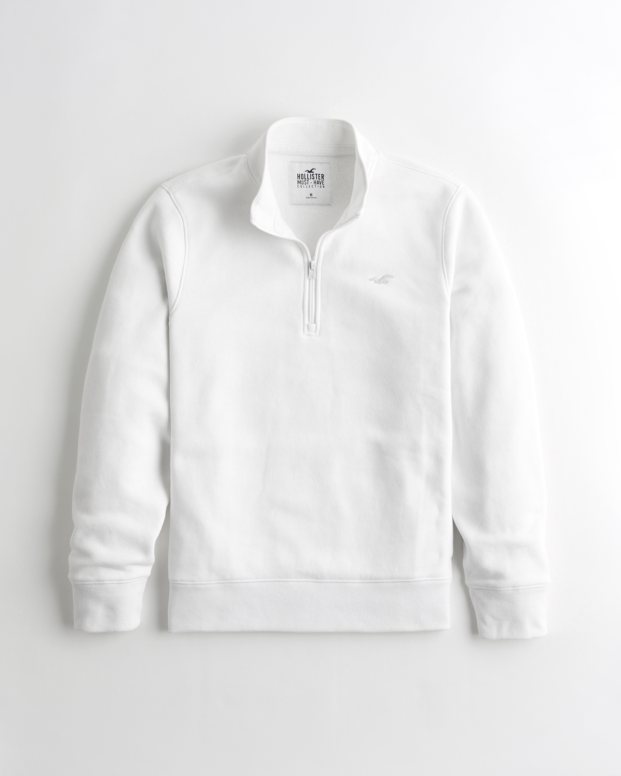 hollister half zip sweater