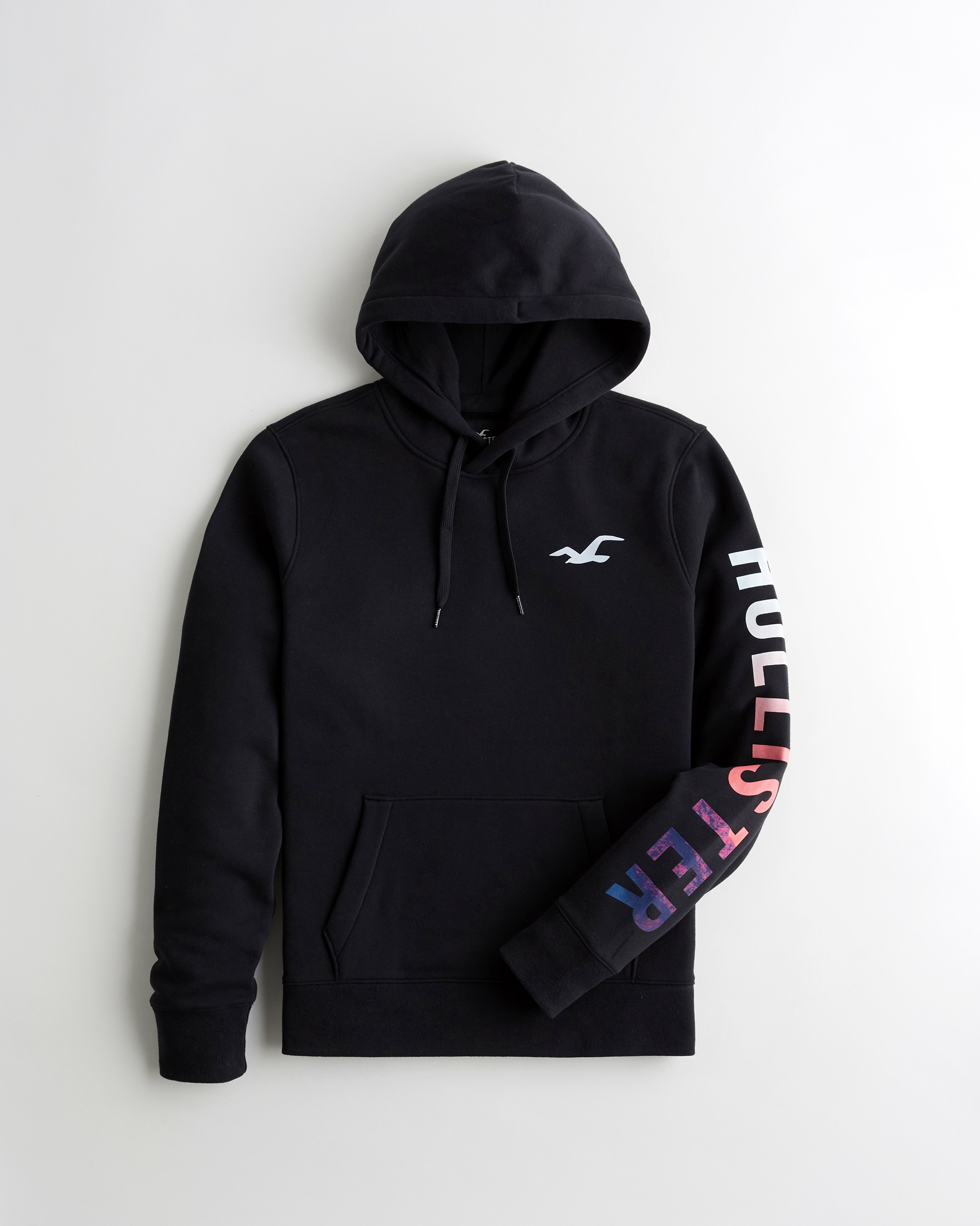 hollister black hoodies