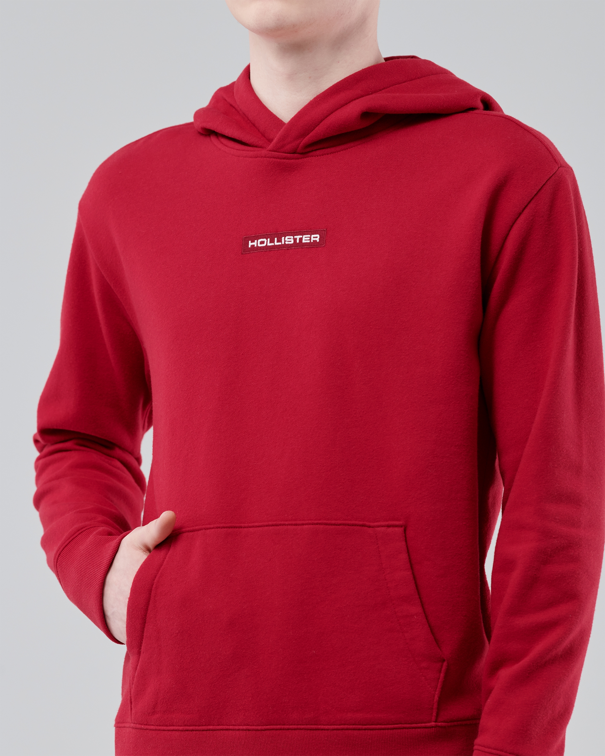 Embroidered discount hoodie hollister