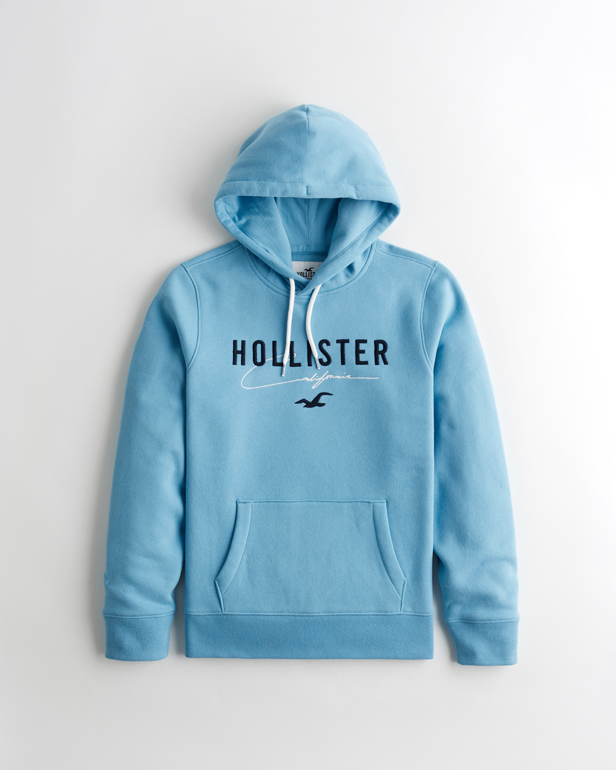 hollister blue sweatshirt