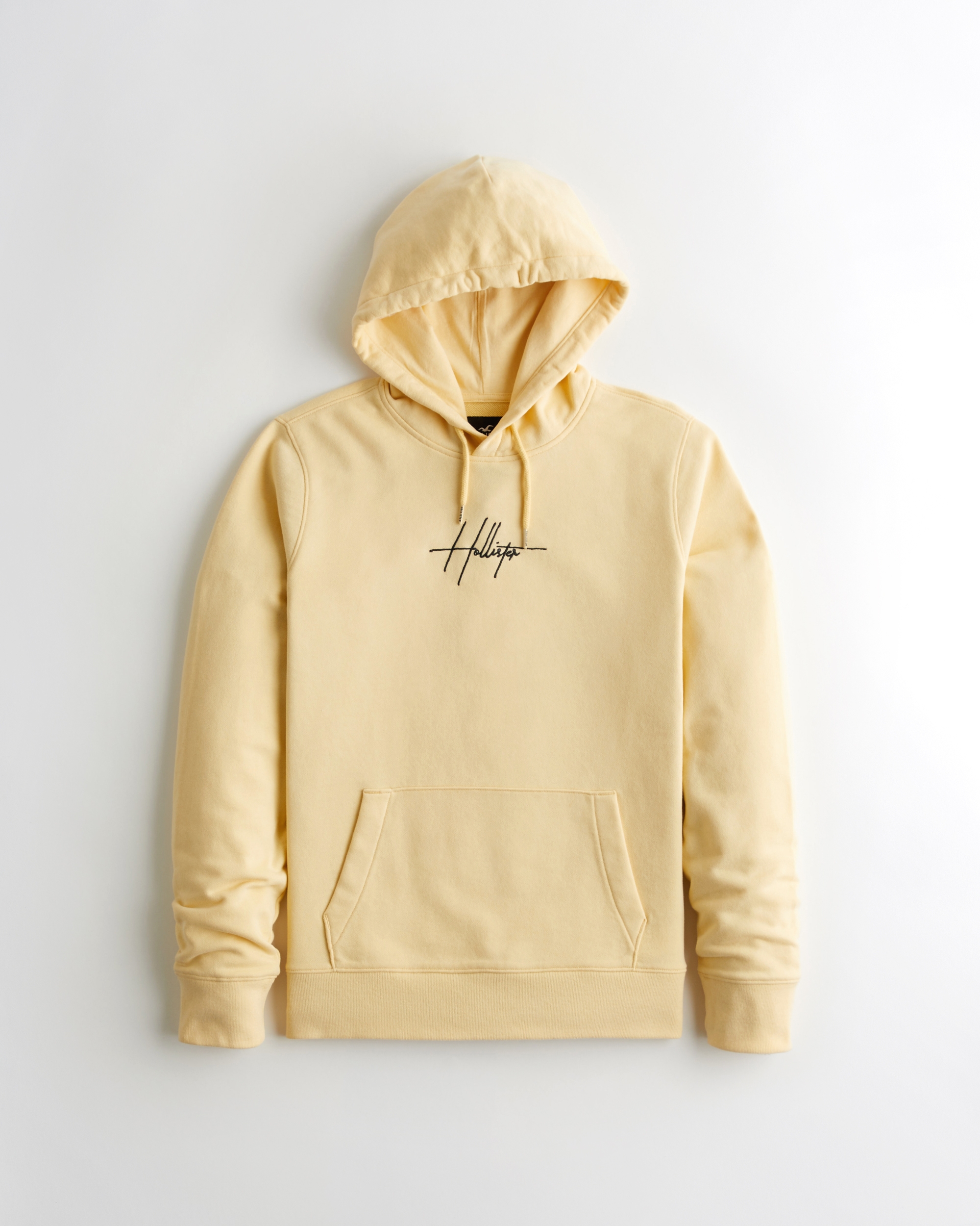 hollister yellow hoodie