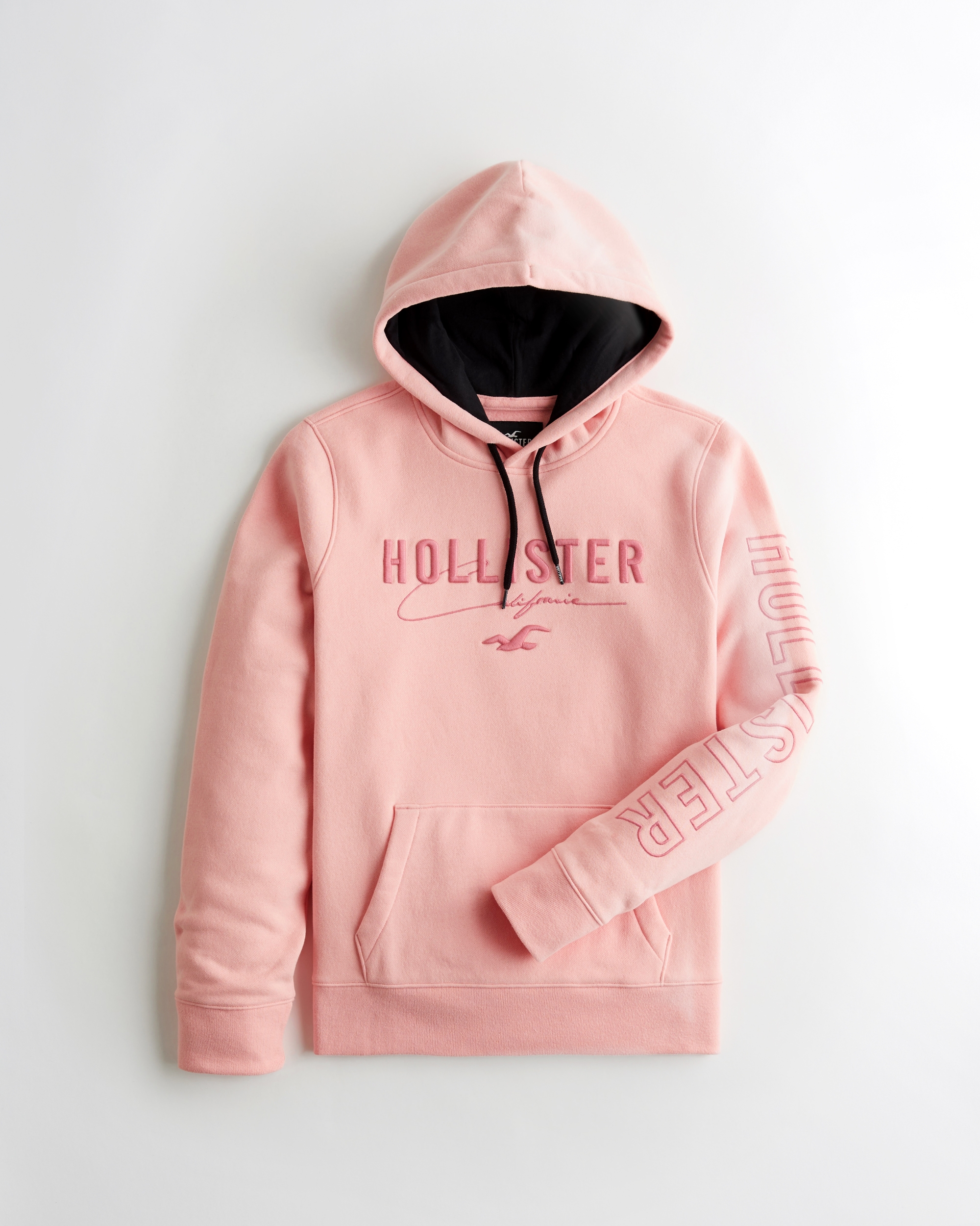 pink hollister jumper