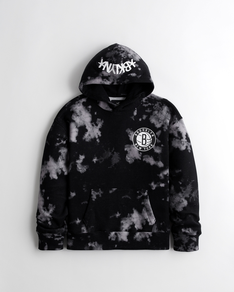 Oversized Basketball Graphic Hoodie on Sale At Hollister Co. Glitchndealz
