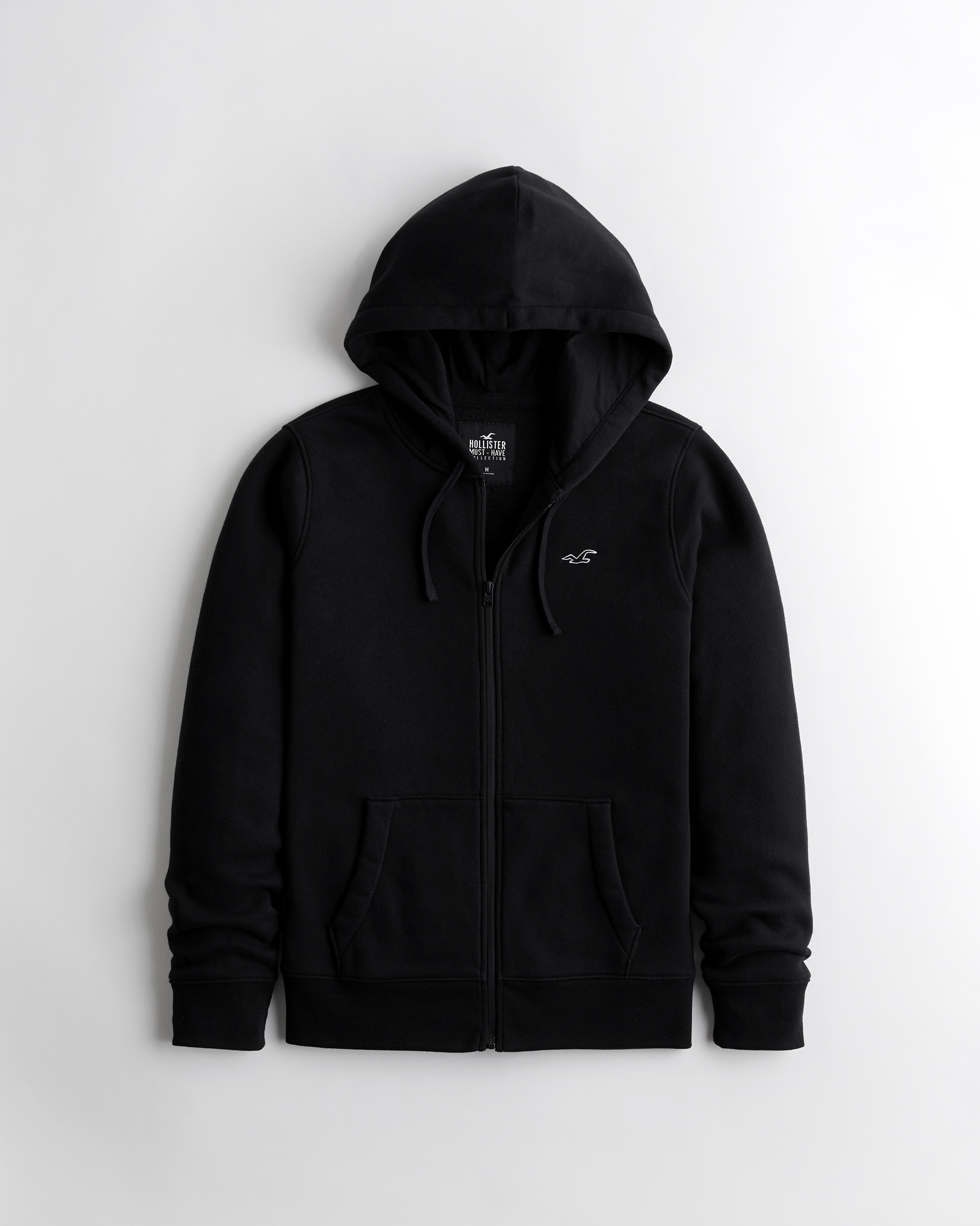 hollister black hoodies
