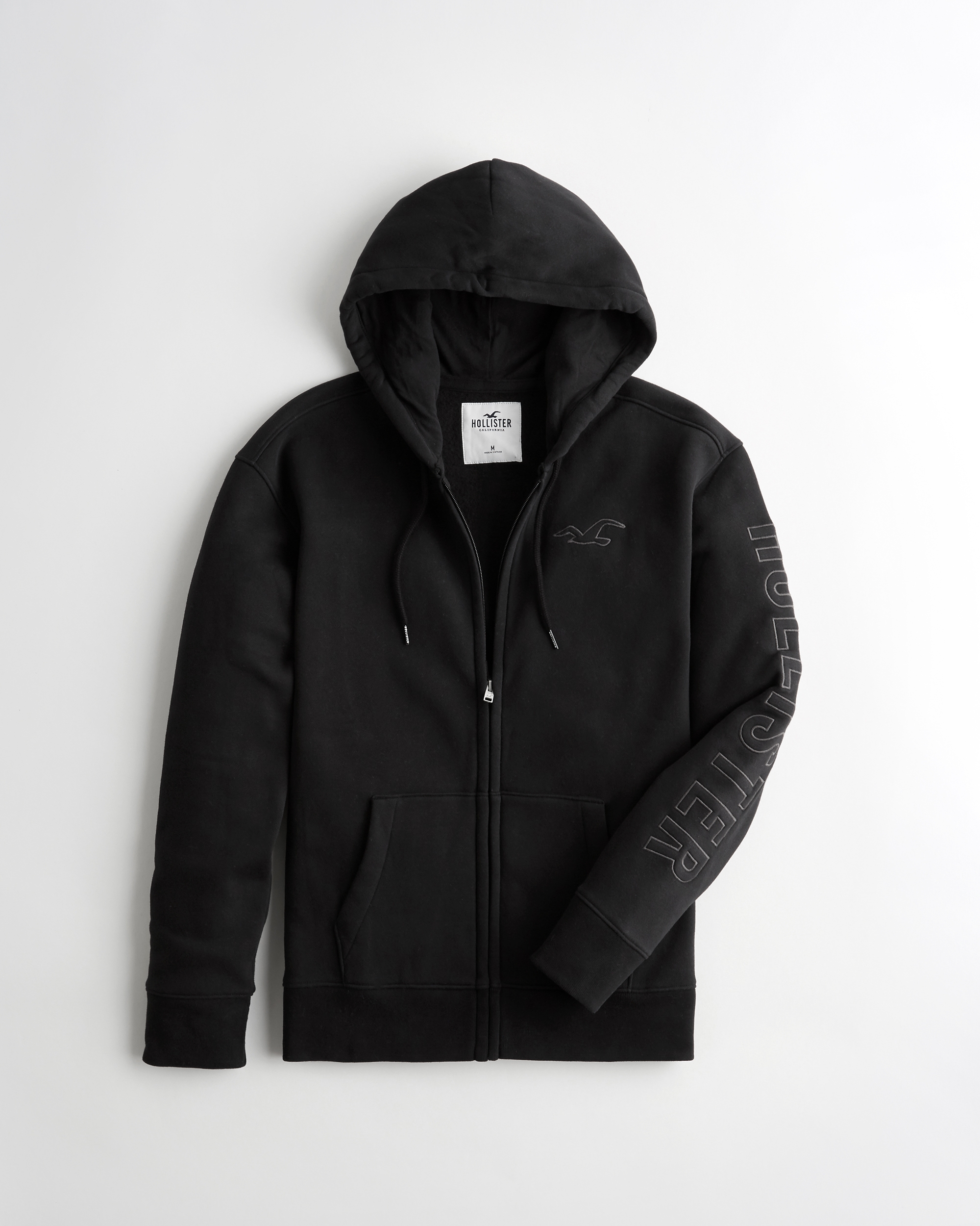 hollister hoodies black