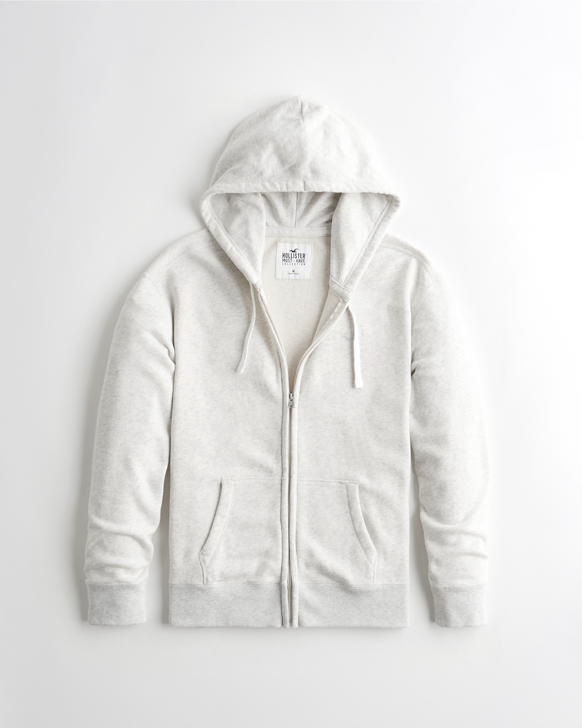 terry zip hoodie