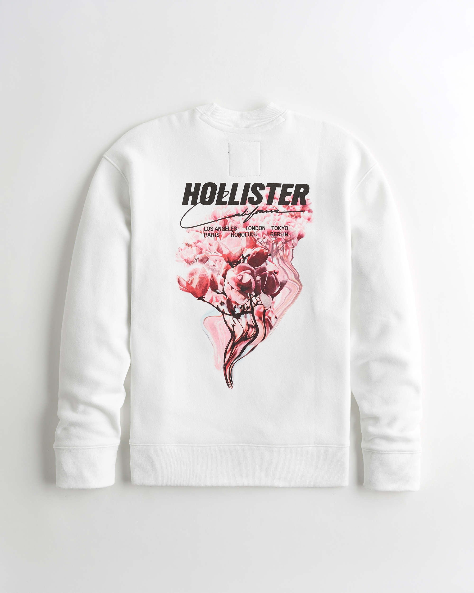 hollister logo crewneck sweatshirt