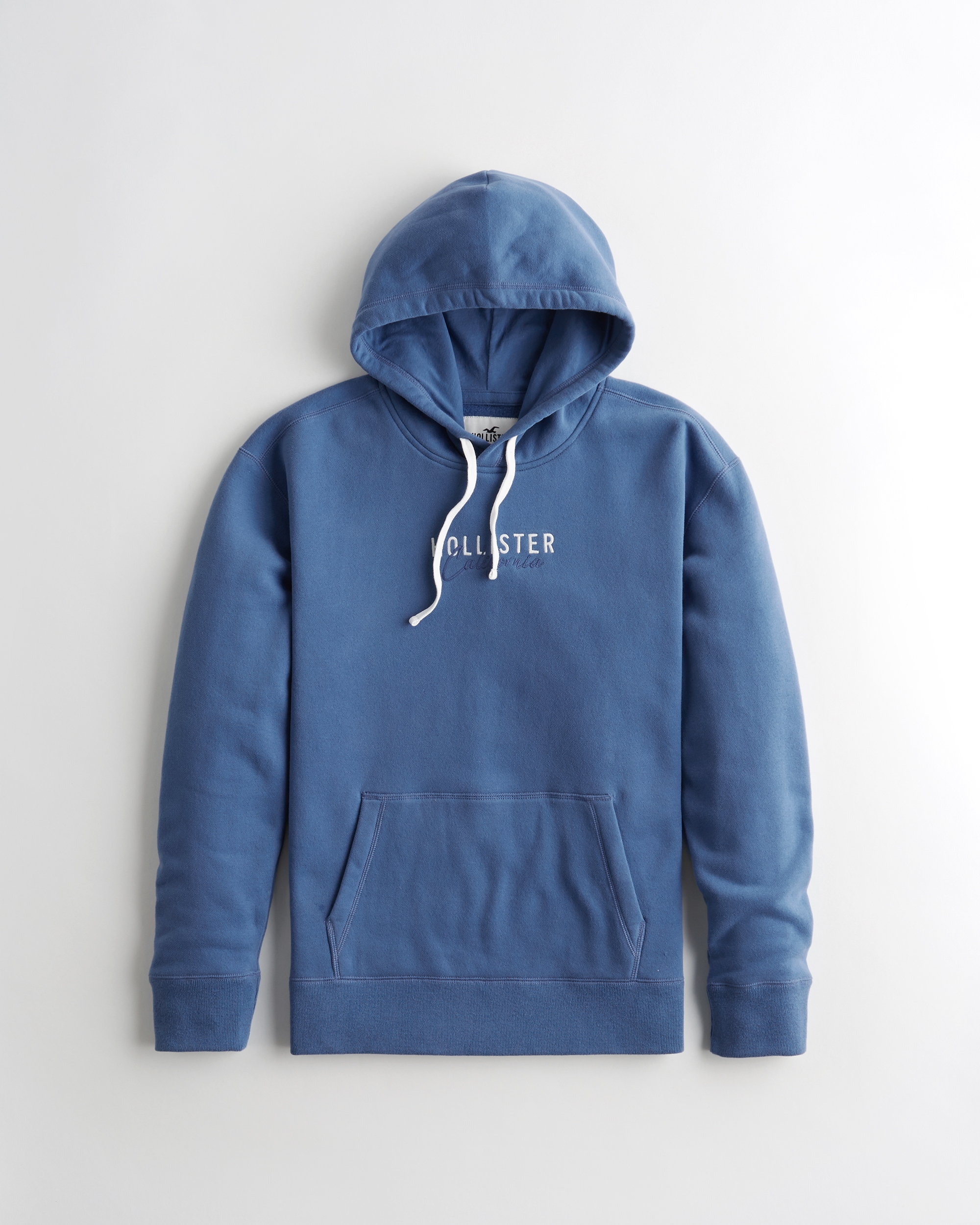 blue and yellow hollister hoodie