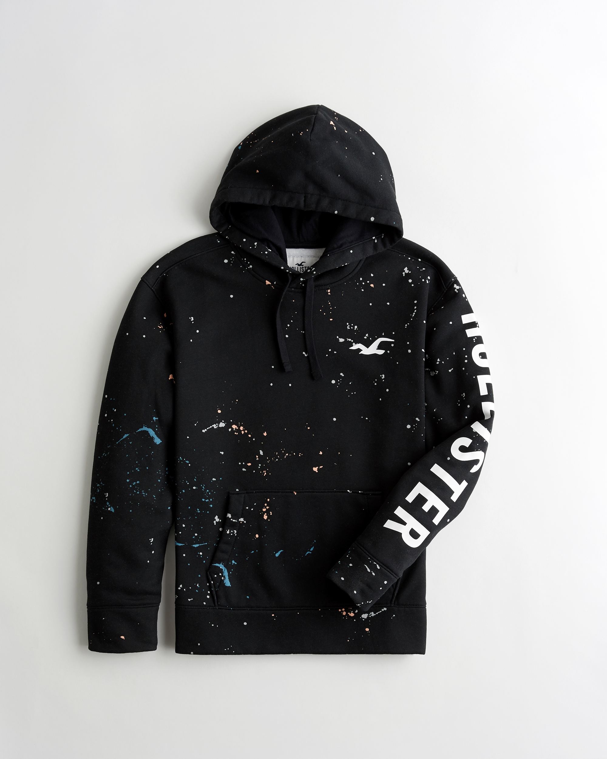 black camo hollister hoodie