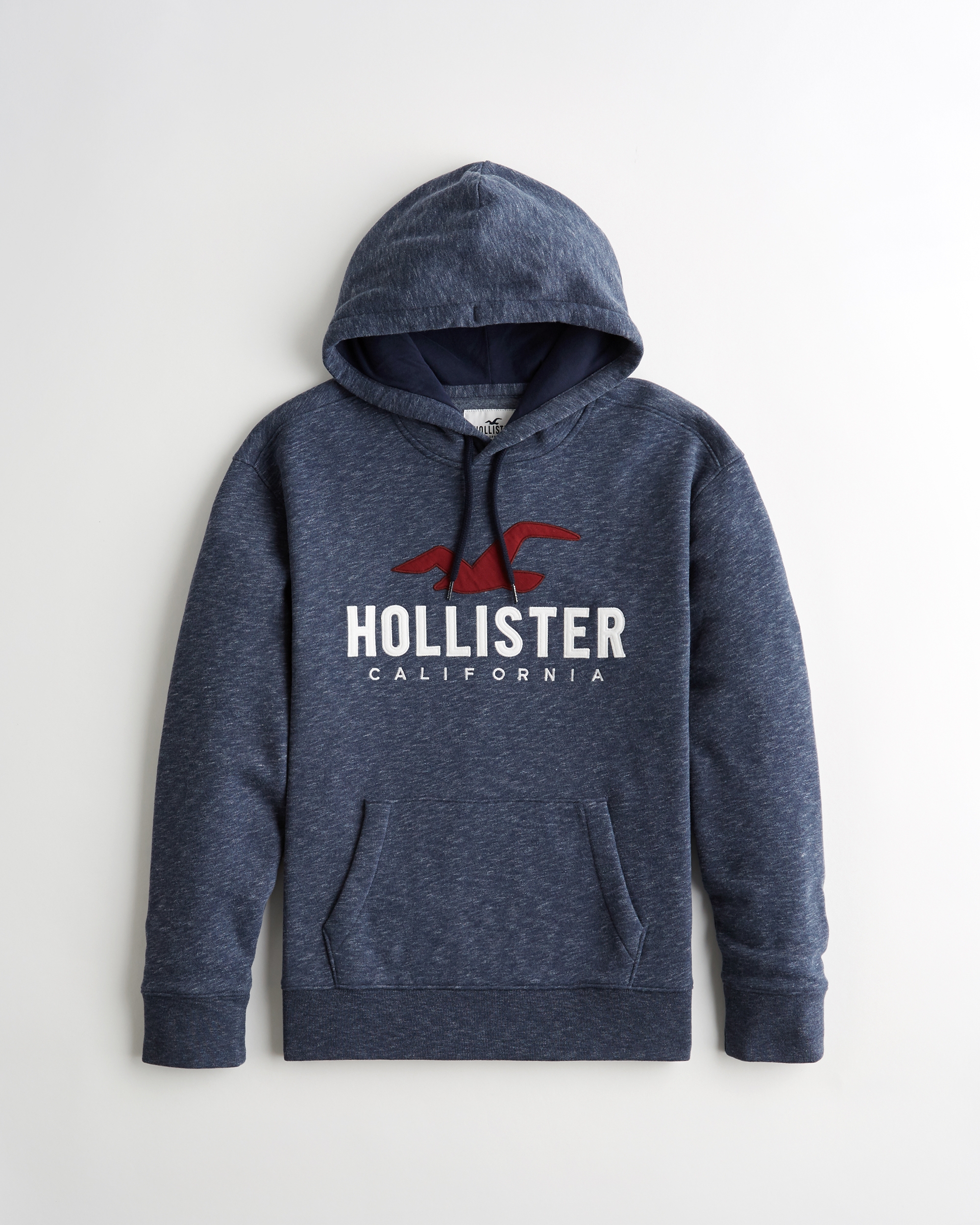 hollister hoodie navy