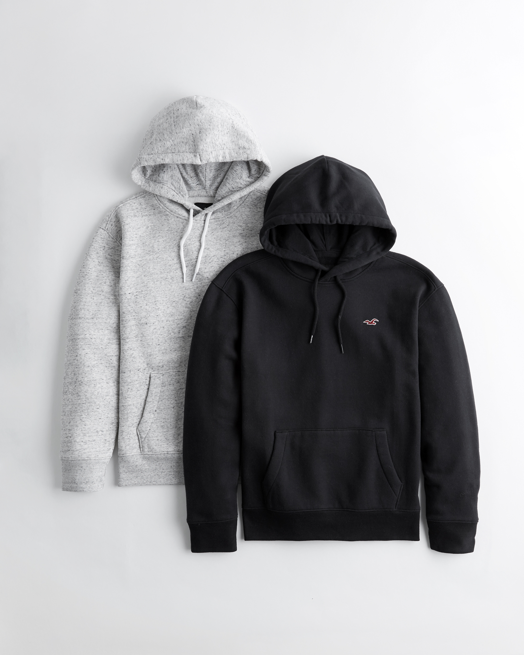 black and white hollister hoodie