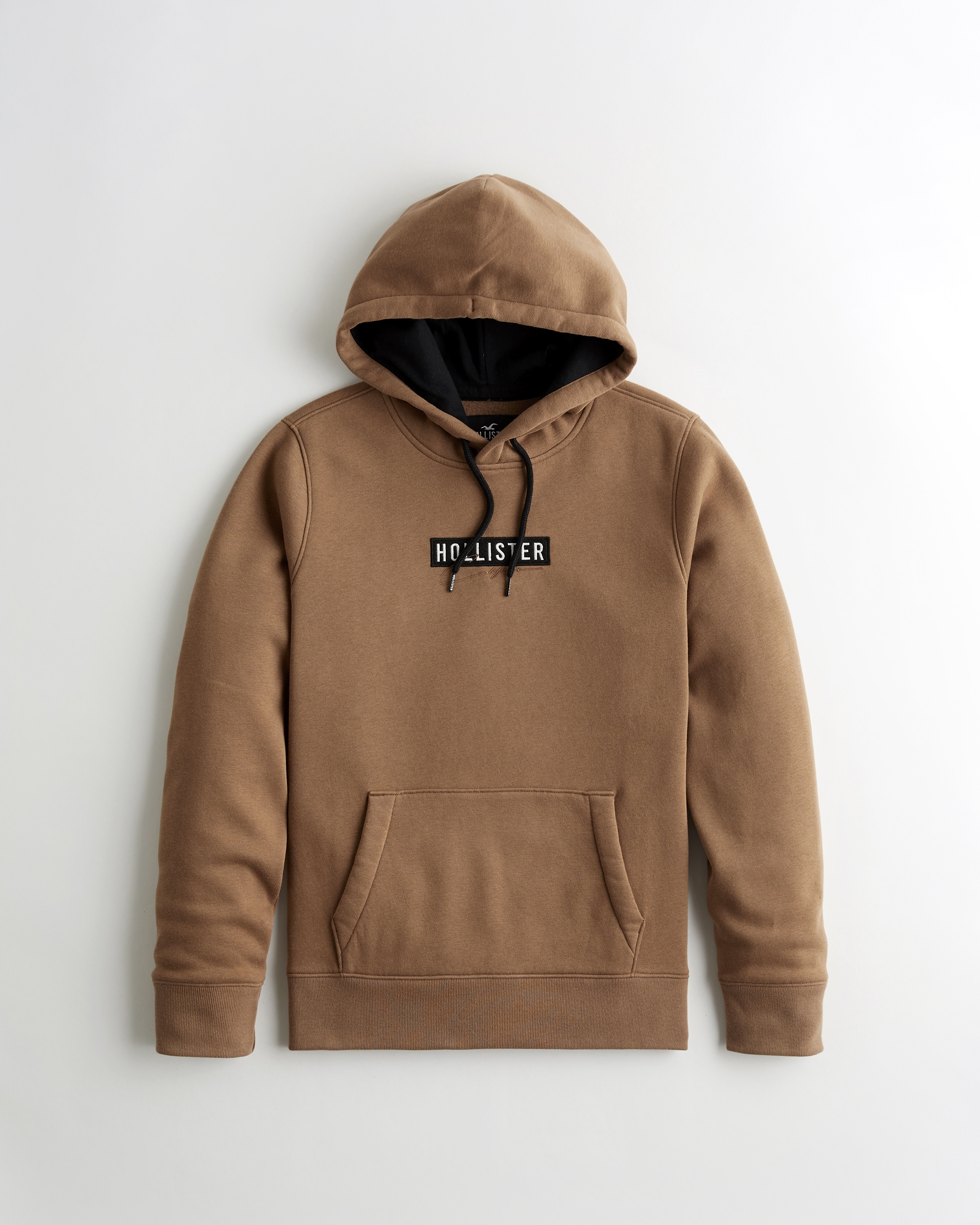 brown hollister hoodie