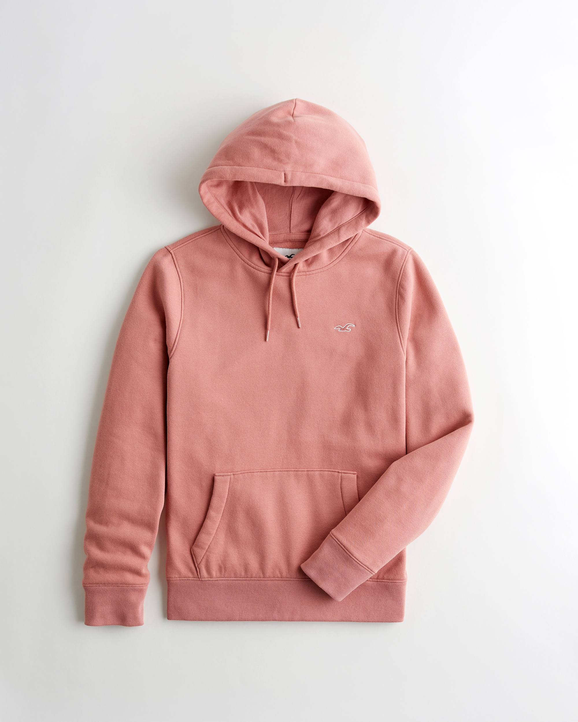 pink hollister hoodie men