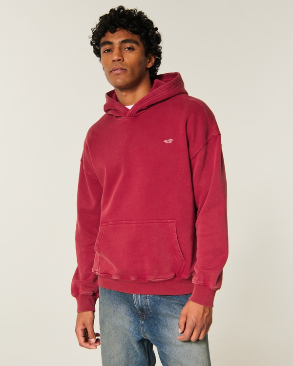 Boxy Washed Icon Hoodie