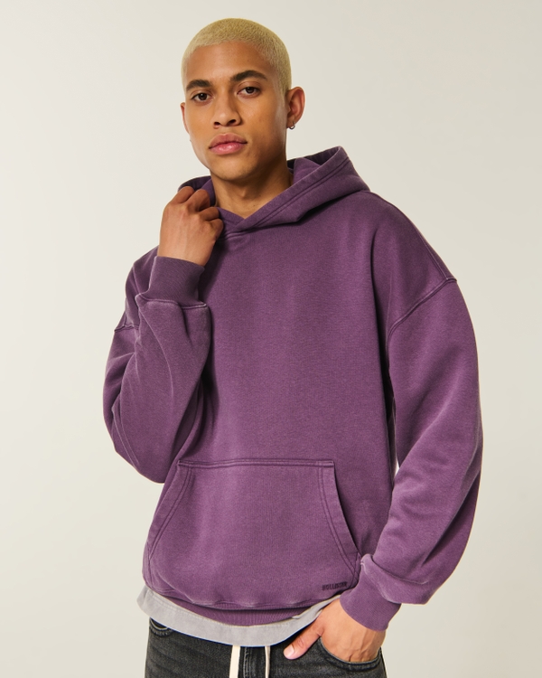 Hollister Feel Good Boxy Washed Hoodie