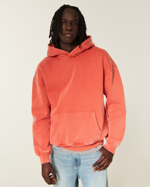 Hollister Feel Good Boxy Washed Hoodie
