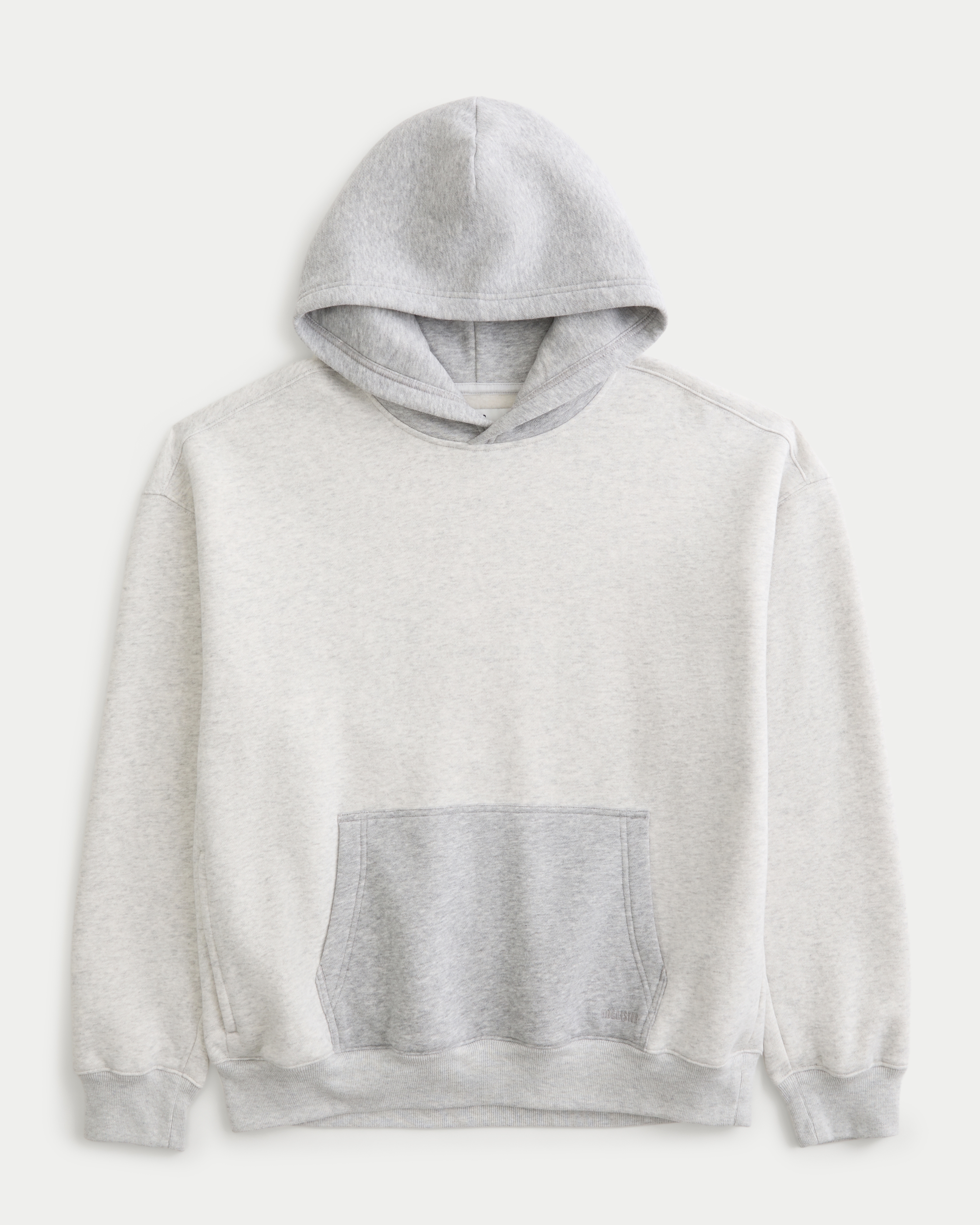 Boxy Two-Tone Hoodie