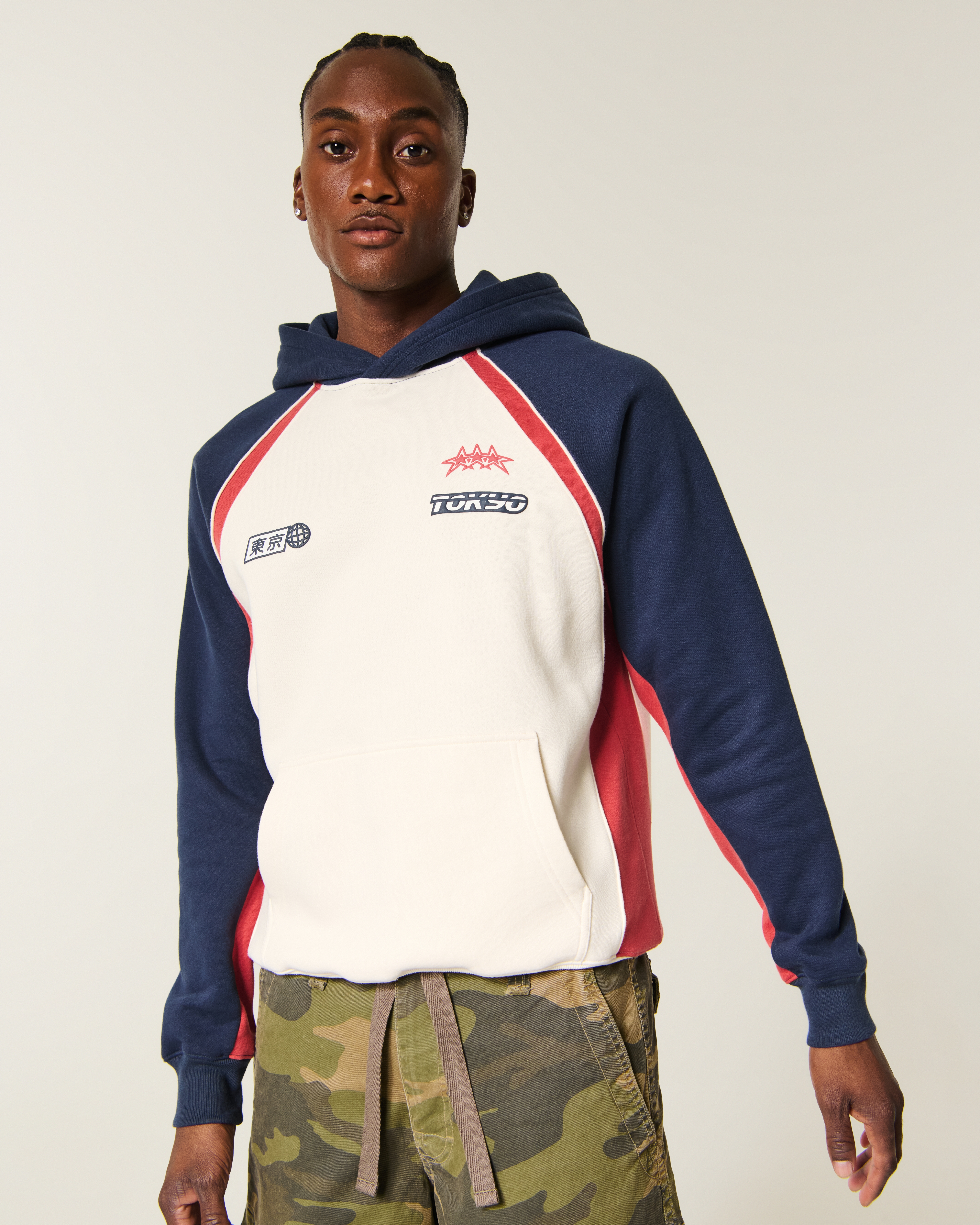 Boxy Tokyo Graphic Hoodie