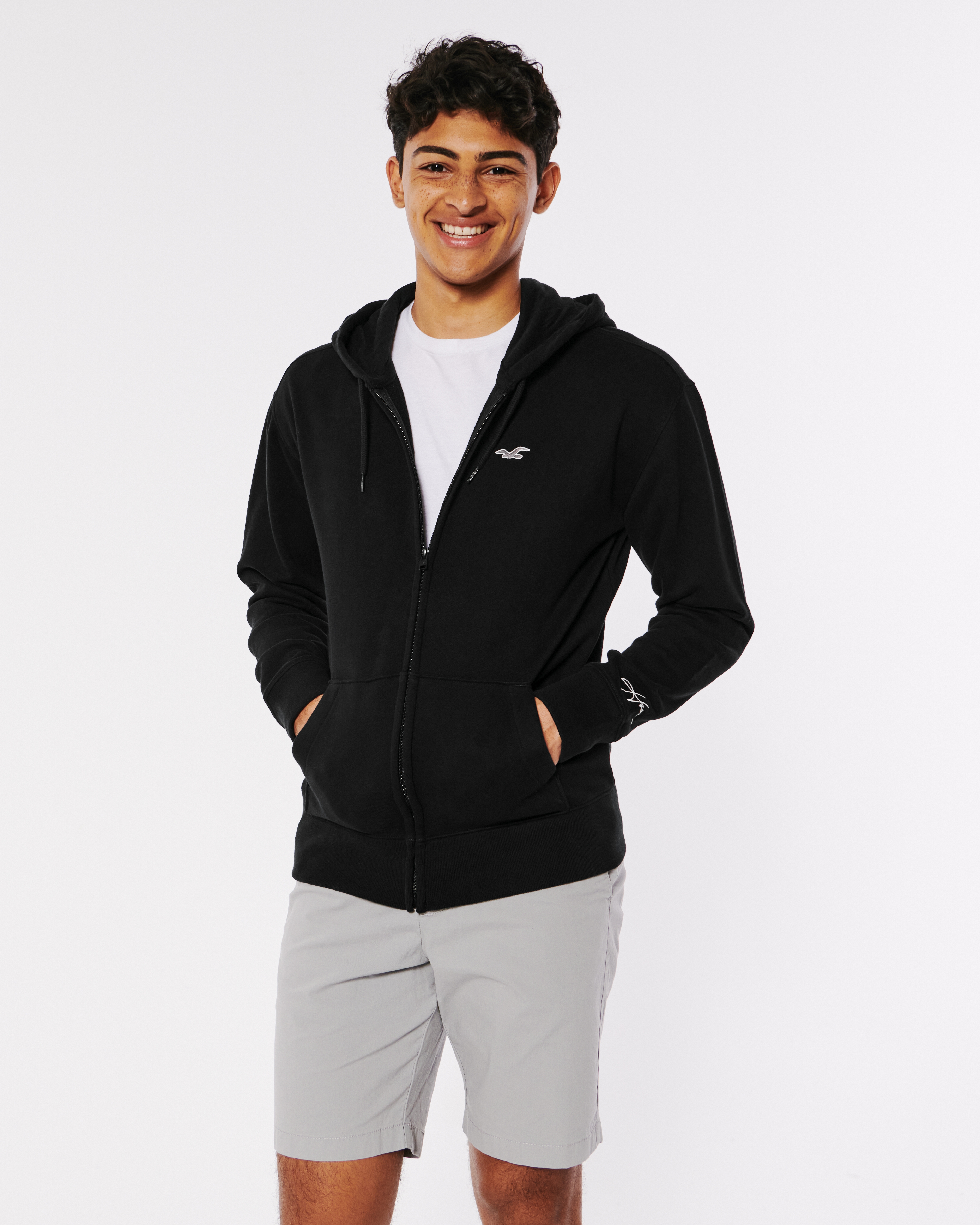 Hollister store terry hoodie