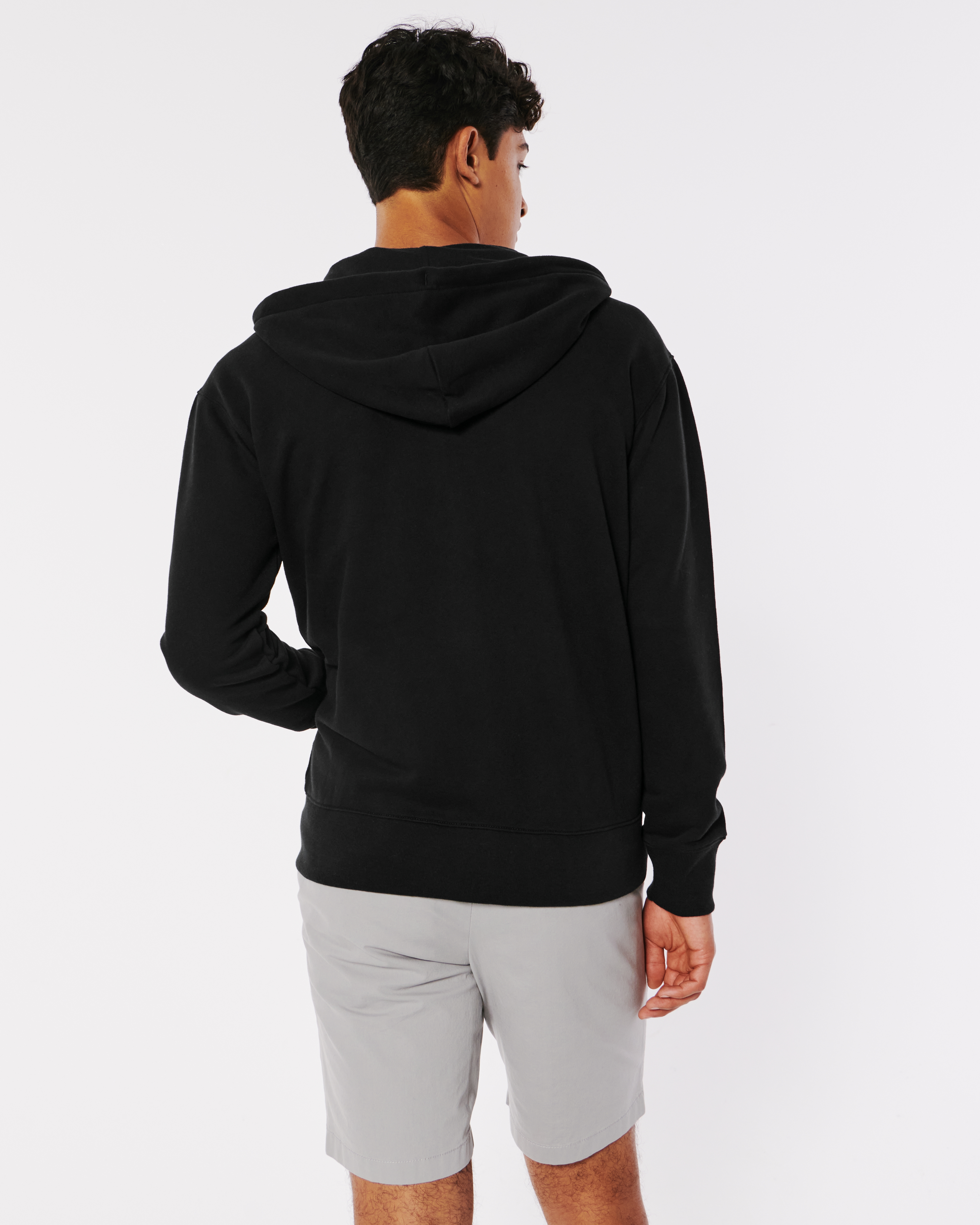 Hollister terry hoodie sale