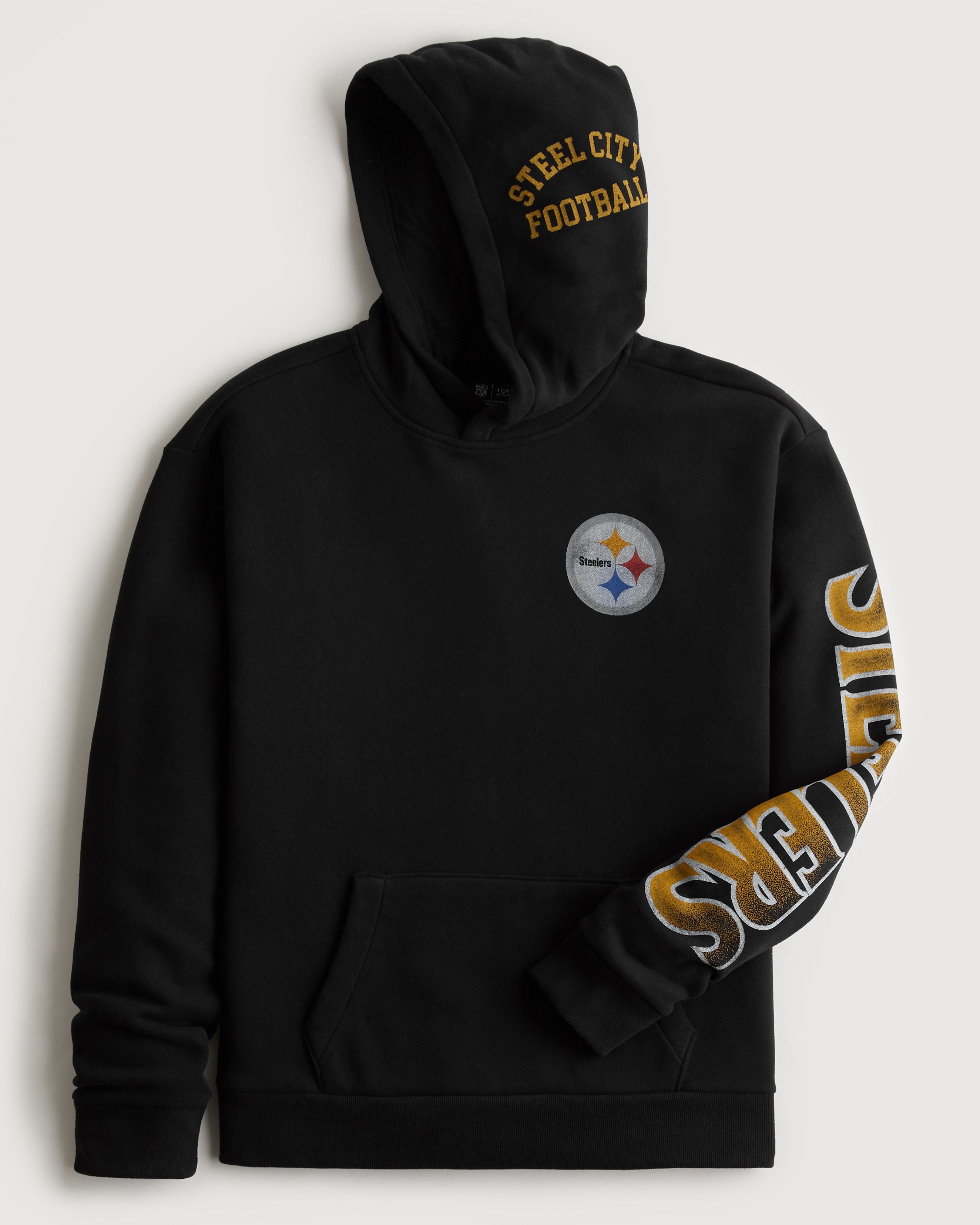 Hollister Relaxed NFL Team Logo Print Graphic Sweatshirt