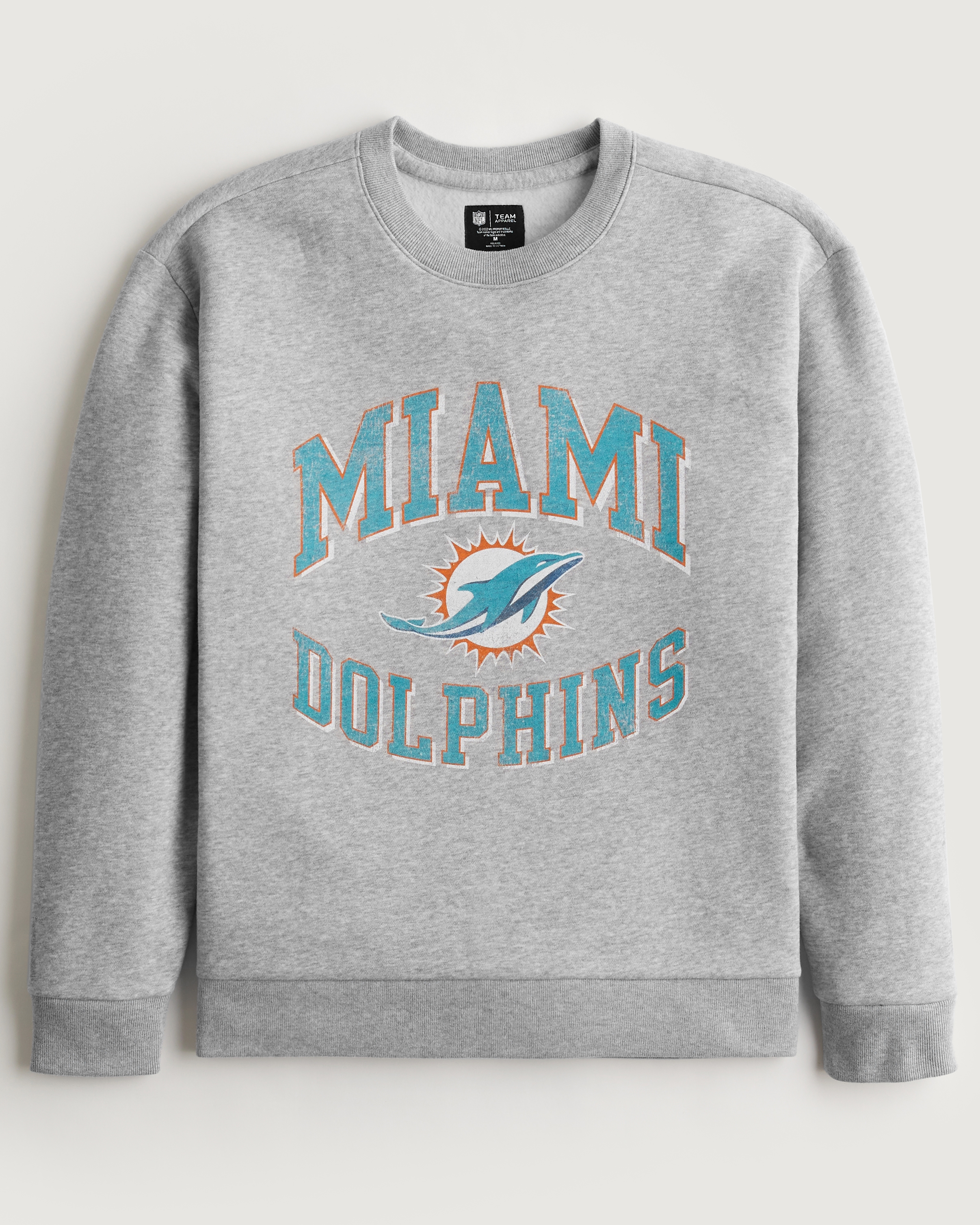 Hollister Relaxed NFL Team Logo Print Graphic Sweatshirt