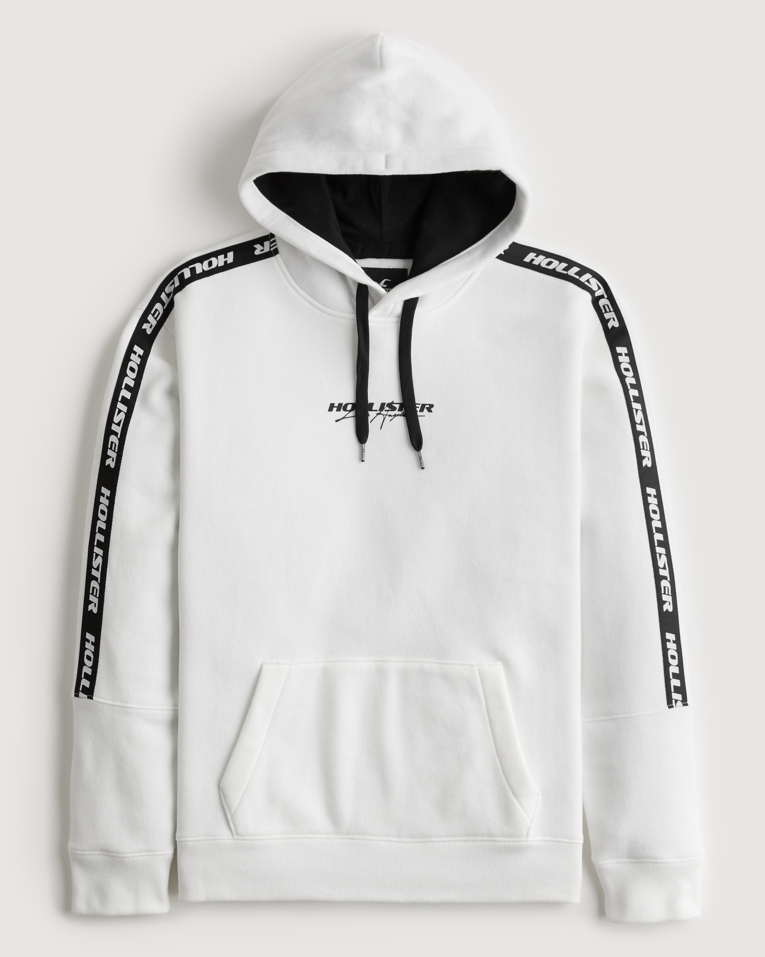 Hollister logo store tape hoodie