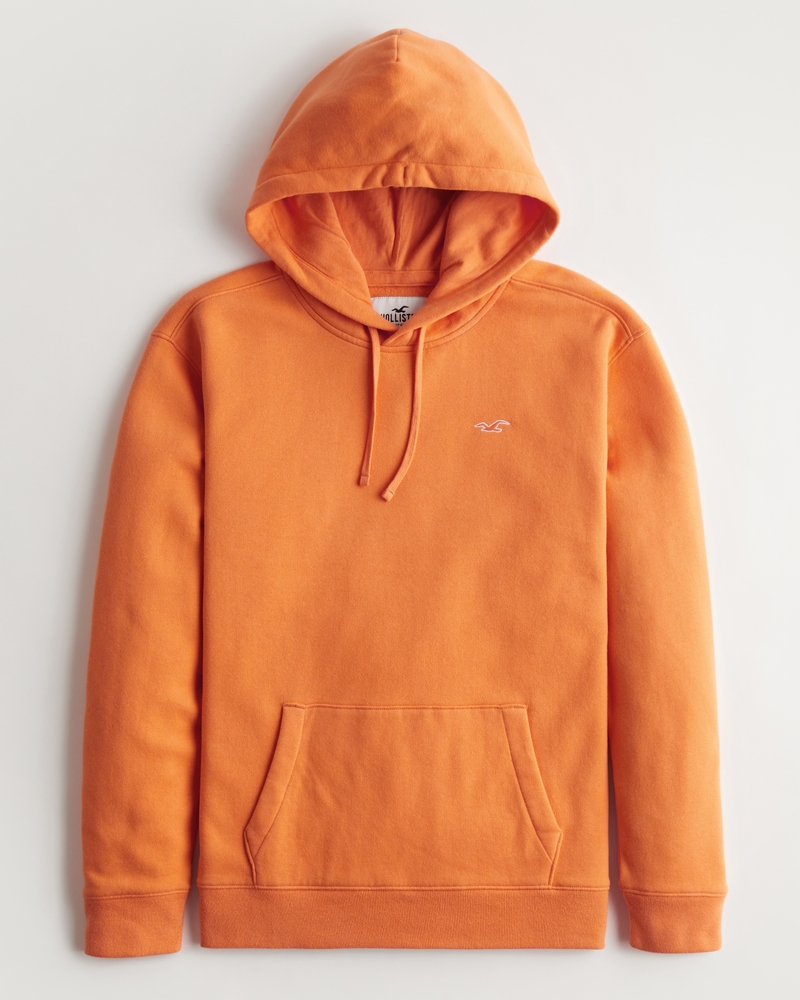 Men's Solid Hoodie | Men's Tops | HollisterCo.com