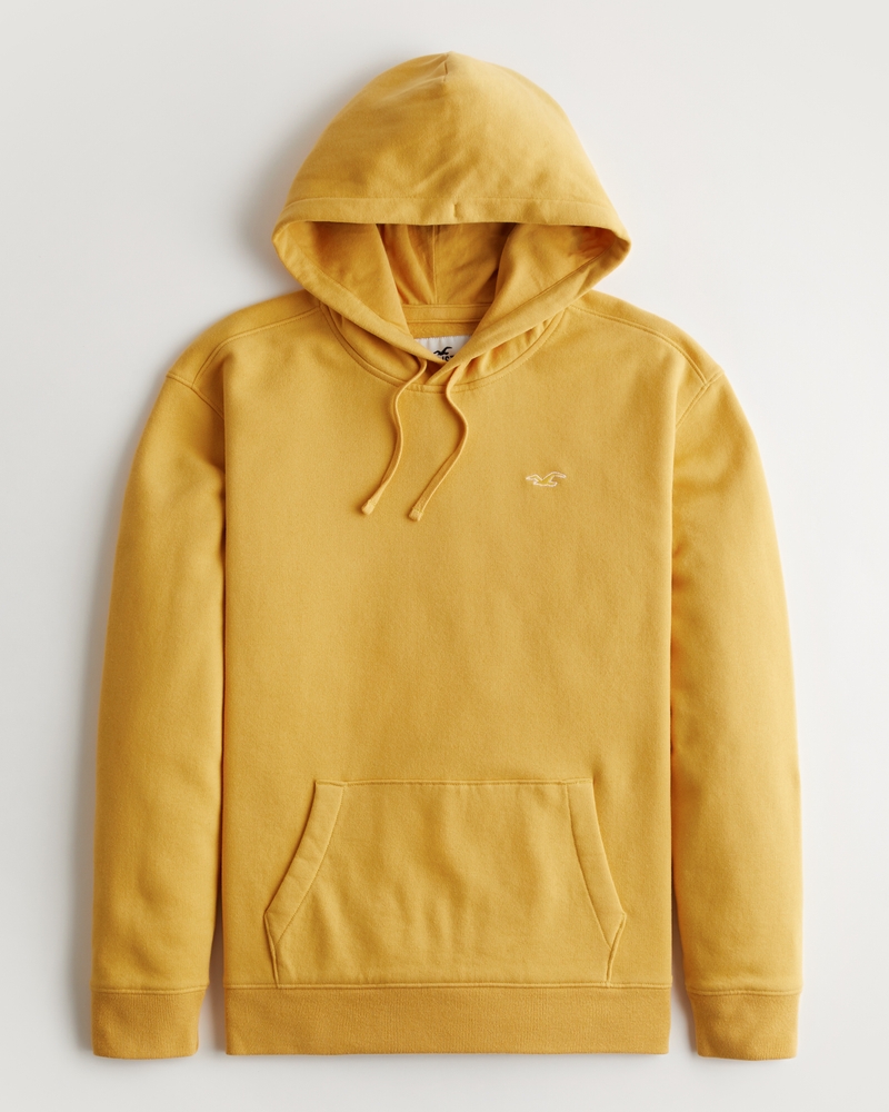 Men's Solid Hoodie | Men's Tops | HollisterCo.com
