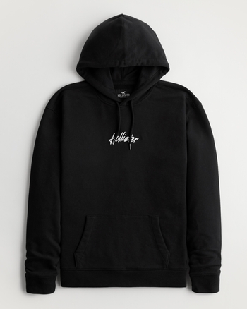 Men's Embroidered Logo Hoodie | Men's Clearance | HollisterCo.com