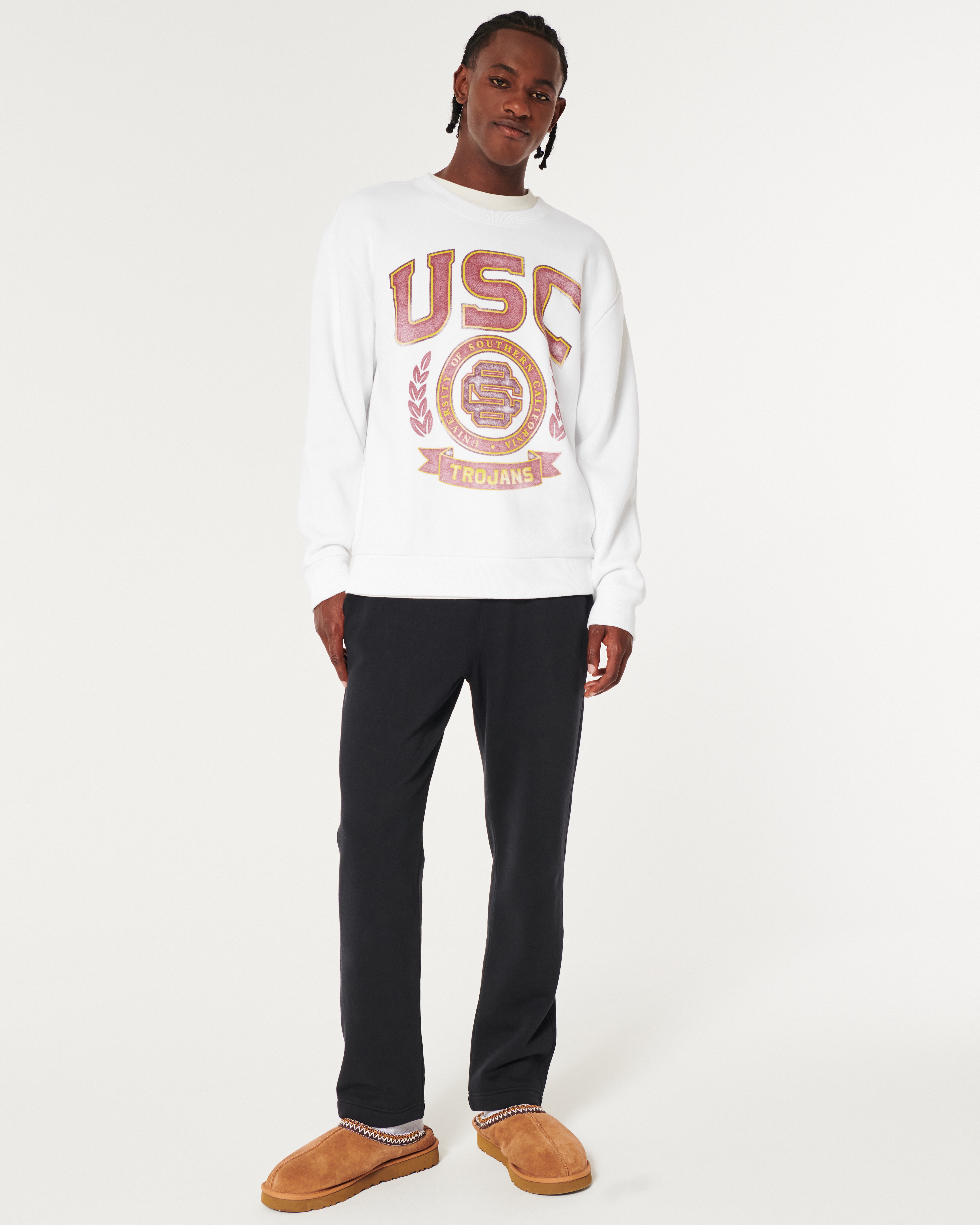 Hollister Relaxed USC Trojans Graphic Sweatshirt Mall of America