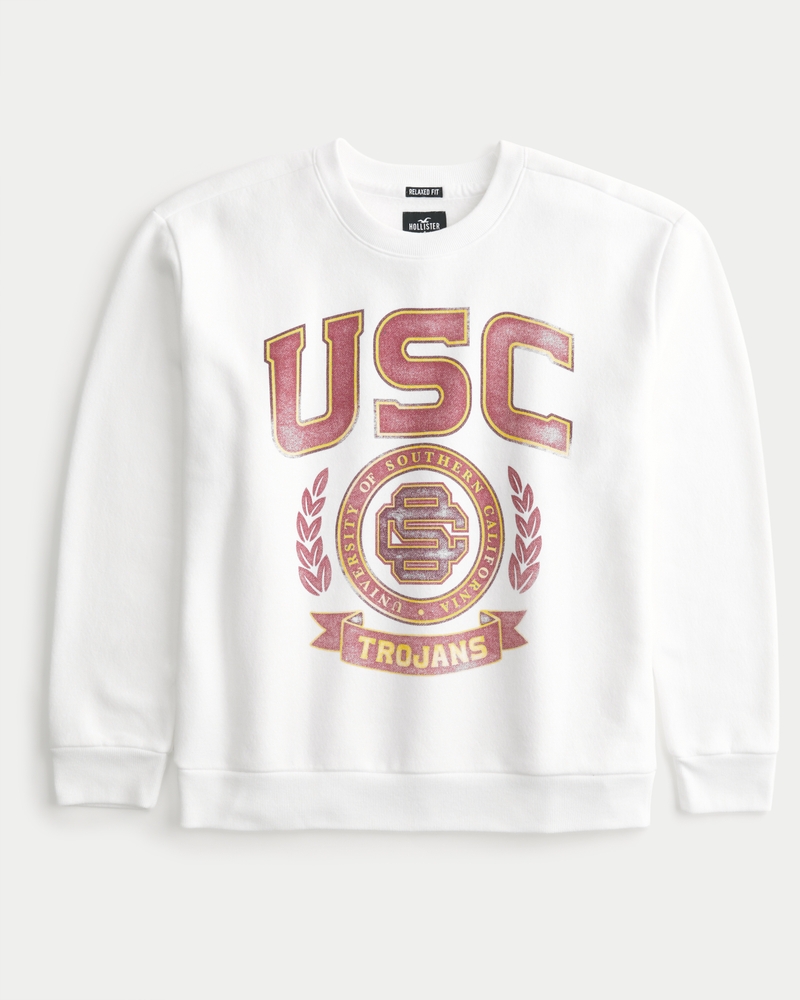 Relaxed USC Trojans Graphic Sweatshirt