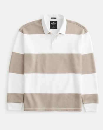 Men's Relaxed Rugby Sweatshirt | Men's Clearance | HollisterCo.com