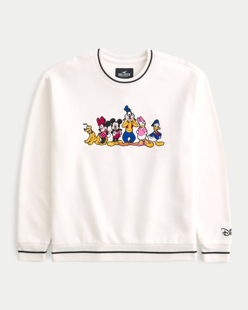 Men's Relaxed Disney Characters Graphic Crew Sweatshirt | Men's