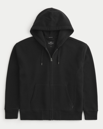 Hollister zip hot sale up hoodie mens