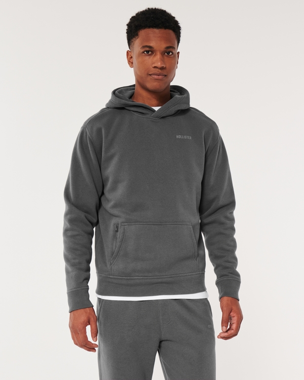 Men's Activewear by   Grey hoodie, Simple outfits, Grey