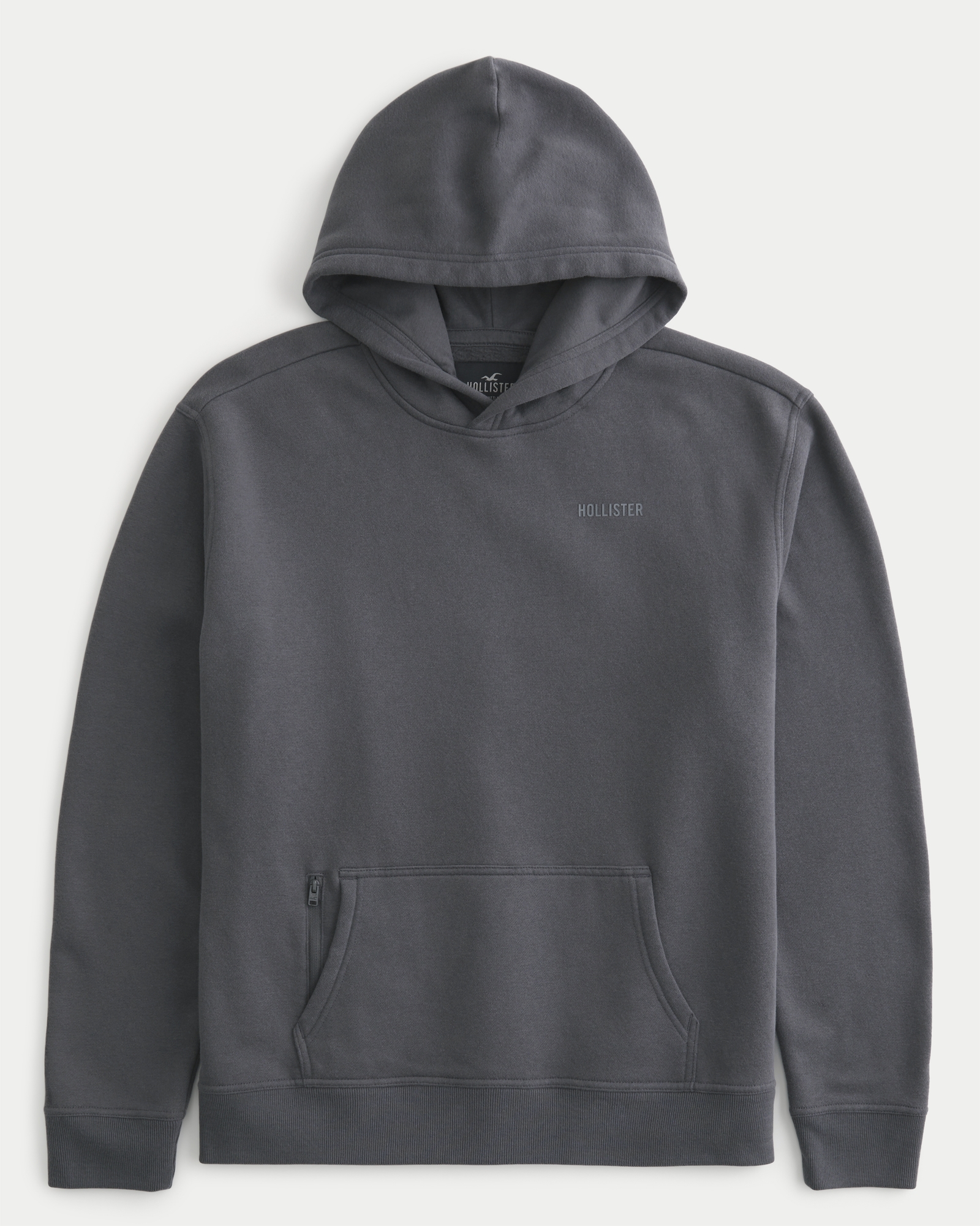 Hollister graphic sweatshirt in dark grey