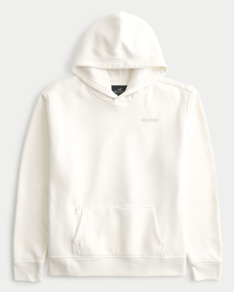 White hollister hoodie clearance mens