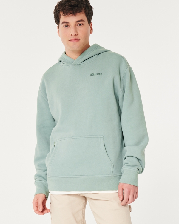 White and clearance blue hollister hoodie