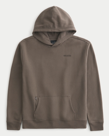 Brown hollister on sale hoodie